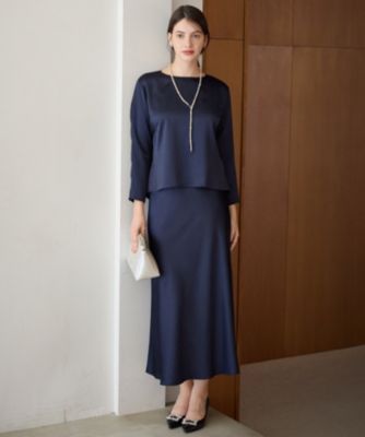 23区(ニジュウサンク)の【APPLAUDIR】ヴィンテージサテン セットアップ