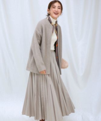 23区 L(ニジュウサンク エル)の【見上愛さん着用】ラクーンブレンド