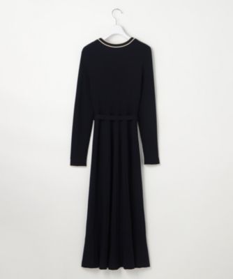 ANY SIS(エニィスィス)のバイカラーデザインニット ワンピース通販