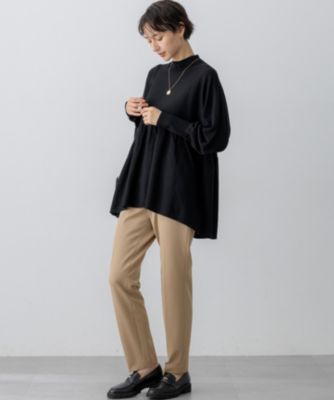 23区(ニジュウサンク)の【洗える】ウールギャザー ドルマンスリーブ