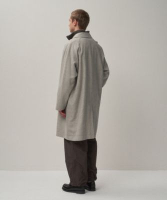 ATON(エイトン)のLINEN WOOL TWILL | バルマカーンコート - UNISEX通販