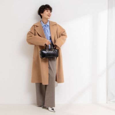 冬ギフト  今季ノーリーズ 新品S140シャルムビーバーリバーコート38 ジャケット・アウター