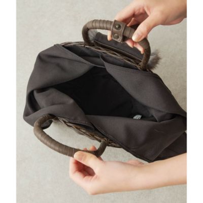 Whim Gazette(ウィム ガゼット)の【The BagmatiI】FUR MINI