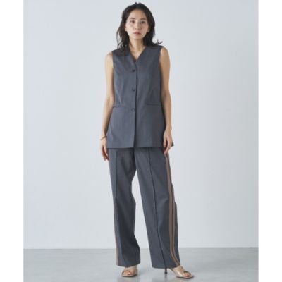 Whim Gazette(ウィム ガゼット)の【Drawing Numbers】ストライプベスト