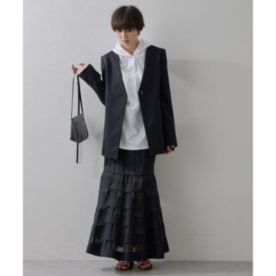 Whim Gazette(ウィム ガゼット)のオーガンジーマーメイドスカート3通販 