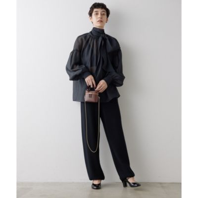 Whim Gazette(ウィム ガゼット)のオーガンザボウブラウス通販 | 集英社