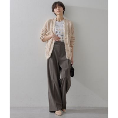 Whim Gazette(ウィム ガゼット)のTWEEDYニットジャケット2通販