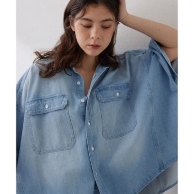 Whim Gazette(ウィム ガゼット)のDENIMドルマンシャツ通販 | 集英社