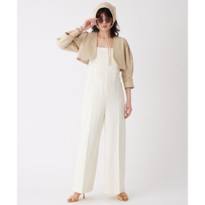 Whim Gazette ウィムガゼット　サロペット　美品 Whim Gazette(ウィム ガゼット)の【THE PAUSE】ダブルクロス