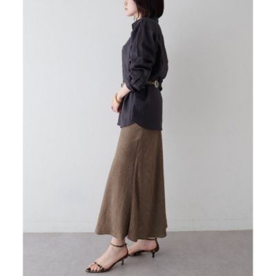 Whim Gazette(ウィム ガゼット)のツイル顔料染めスカート通販 | 集英社