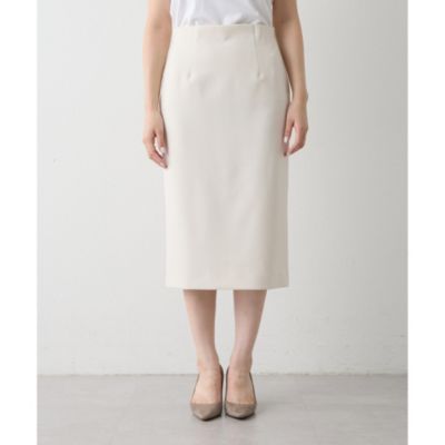 24SS 極美品 ウィムガゼット ダブルクロススリットスカート タイトスカート 24SS 極美品 ウィムガゼット ダブルクロススリットスカート