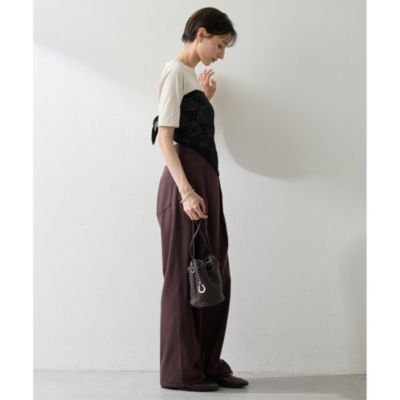 美品✨ Whim Gazette ラップデニムパンツ 38 M ラップデニムパンツ | Whim Gazette(ウィム ガゼット)レディース | PAL