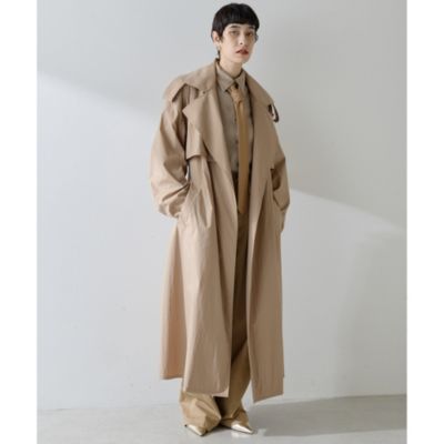 Whim Gazette(ウィム ガゼット)のロングトレンチコート通販