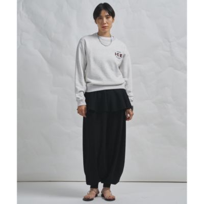 Whim Gazette(ウィム ガゼット)の【GEMINI】レイヤードニットパンツ