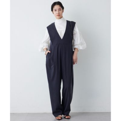 Whim Gazette(ウィム ガゼット)の【THE PAUSE】ドレープジャンプスーツ