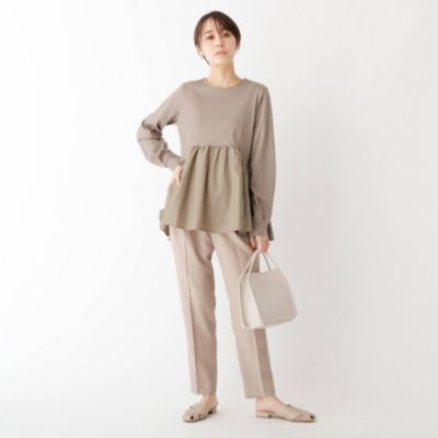 Opaque Clip オペーク ドット クリップ のシルケットコットン フハク切替カットソー Web限定カラー サイズ 通販 集英社happy Plus Store