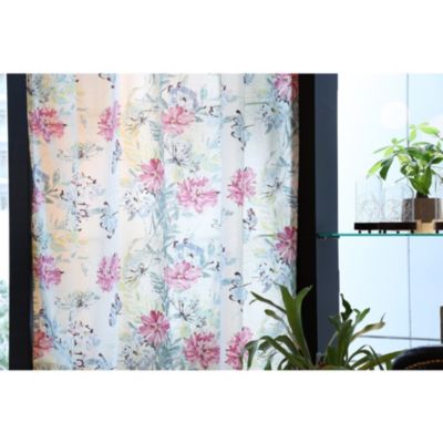 LAURA ASHLEY HOME(ローラアシュレイホーム)の【コスモス/洗える/防炎】フラワープリントカーテン W100×H135cm通販 |  集英社HAPPY PLUS STORE