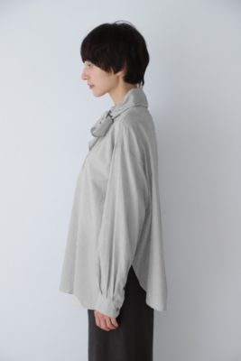 human woman(ヒューマン ウーマン)の◇ストライプボウタイブラウス通販