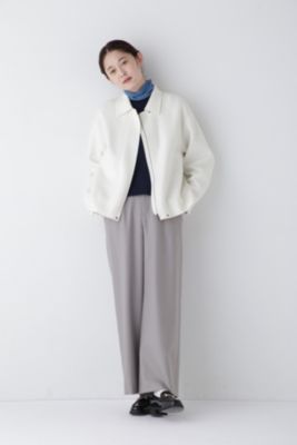 ヒューマンウーマン（human woman）/◆リバーショートブルゾン human woman(ヒューマン ウーマン)の◇リバーショートブルゾン通販