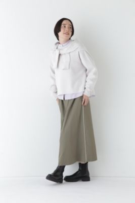 human woman / ヒューマンウーマン ◆コットンカシミヤジャカードプルオーバー human woman(ヒューマン ウーマン)の◇コットンカシミヤジャ