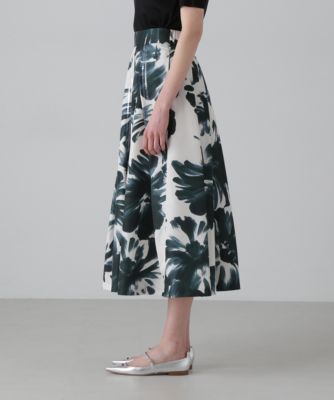 ADORE デジタルプレイドプリントスカート 美品○アドーアADORE○デジタルプレイドプリントスカート￥59400