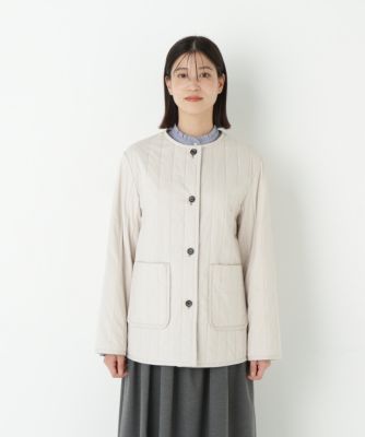 human woman(ヒューマン ウーマン)の◇バーティカルキルティングノー