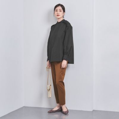 UNITED ARROWS(ユナイテッドアローズ)のタックフリル ハイネック