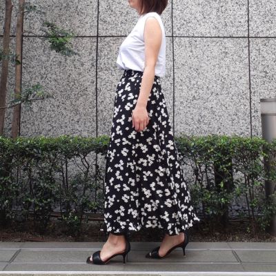 Shinzone(シンゾーン)の【Marisol別注】FLORET HEM SKIRT通販 | LEE