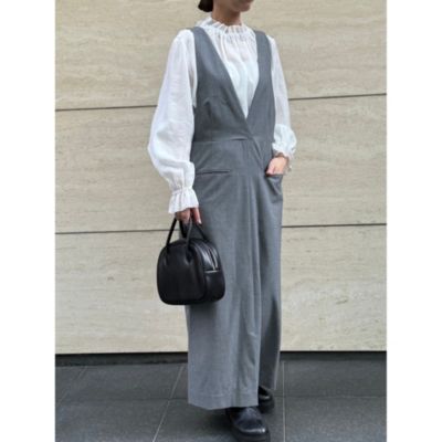 IENA(イエナ)の【洗える】&NAVY サロペットスカート通販 IENA(イエナ)の【洗える】&NAVY サロペットスカート通販