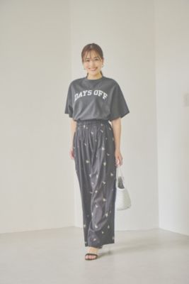 ne Quittez pas(ヌキテパ)の【洗える】COTTON VOILE DOT LEAF  