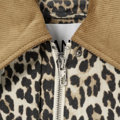 GANNI(ガニー)のPrinted Canvas Midi Jacket通販 | 集英社HAPPY PLUS STORE