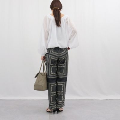 即完売の「大人の柄パンツ」が復刻！初夏コーデでご紹介【40代ファッション】