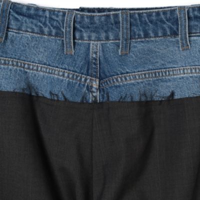 LITKOVSKA(リトコフスカ)のWide－leg pants with denim panel通販