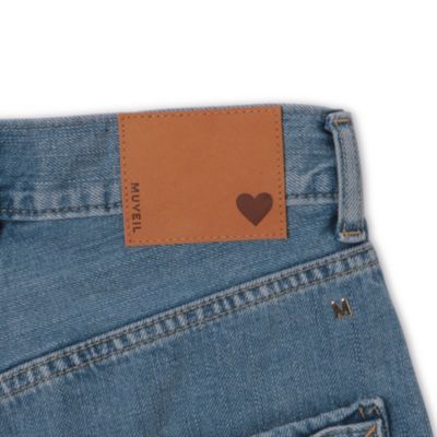 MUVEIL(ミュベール)のリボンデニムパンツ通販 | LEEマルシェ