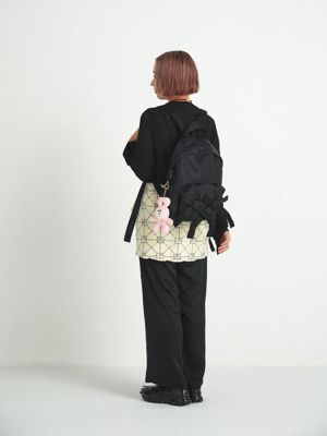 Simone Rocha バラクラバ Simone Rocha（シモーネロシャ）の「BEADED BALACLAVA（ニットキャップ