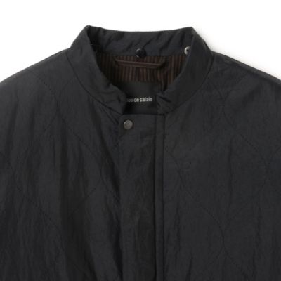 pas de calais(パドカレ)の25AWナイロンクロスキルティングBZ通販 pas de calais(パドカレ)の25AWナイロンクロスキルティングBZ通販