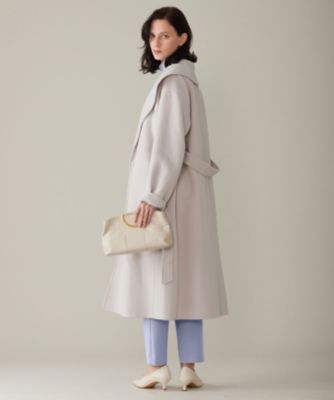 自由区(ジユウク)のウールリバーロング コート通販 | 集英社HAPPY PLUS