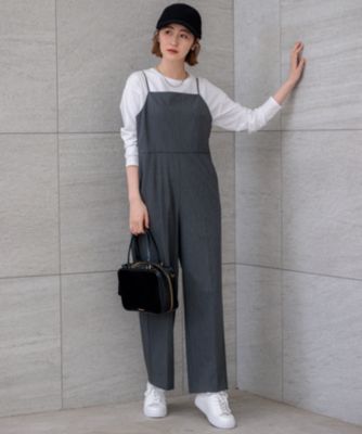 23区S【洗える】ドライ2WAYストレッチ サロペット 洗える】ドライ2WAYストレッチ サロペット / 23区 S