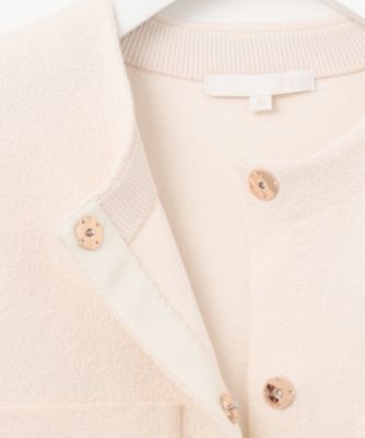 自由区 L(ジユウク エル)の【洗える】ループボンディングニット ジレ