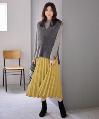 ANY(エニィ)の【ウエストゴム】プリーツスカート通販 | 集英社HAPPY