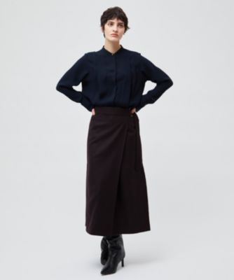 BEIGE，(ベイジ)の【洗える】STOW / フロントタックブラウス通販