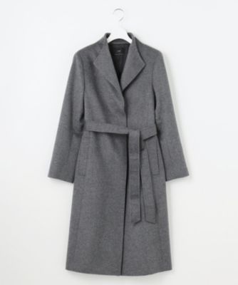 23区(ニジュウサンク)のウールカシミヤビーバー スタンドカラー コート