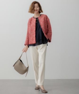 23区(ニジュウサンク)の【洗える】テプラマットシフォン ブラウス通販