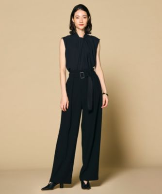 BEIGE, ベイジ 36号 CINDYワイドパンツ ネイビー34,100円 BEIGE，(ベイジ)の【洗える・クロワッサン掲載】CINDY / ワイド
