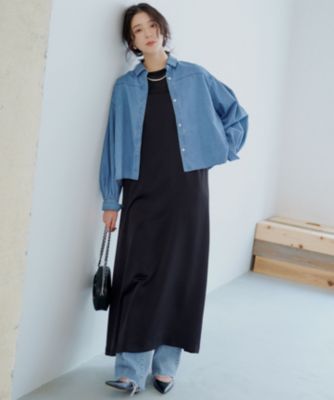 23区(ニジュウサンク)の【Oggi3月号掲載/洗える】ライトダンガリー