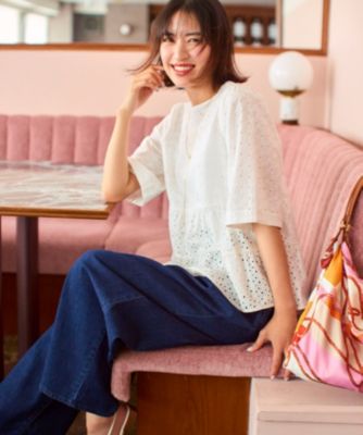 組曲(クミキョク)の【新色追加】エンブロイダリーレースフリル