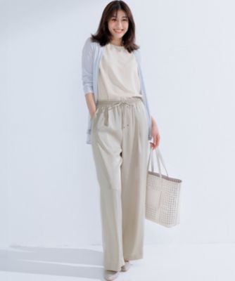 23区 L(ニジュウサンク エル)の【Oggi9月号掲載/撥水加工】スムース