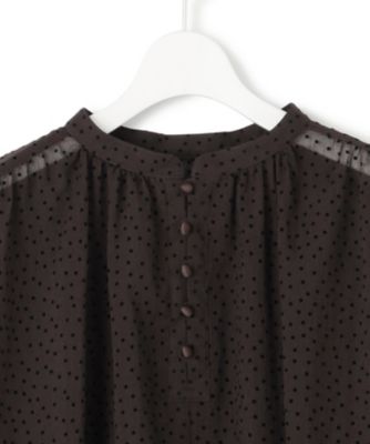 23区(ニジュウサンク)の【洗える】ドットフロッキー ボリューム