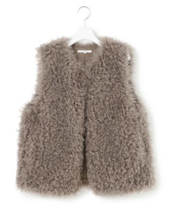 23区 L(ニジュウサンク エル)の【SLOW/一部店舗限定】フェイクファー