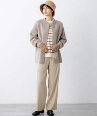 23区 S(ニジュウサンク エス)の【見上愛さん着用】ラクーンブレンド